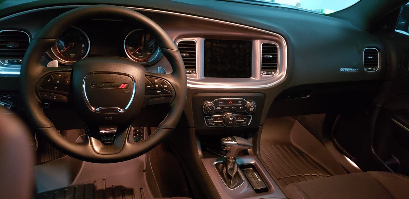 WeatherTech Black Floor Mats (Front/Rear) installed Dodge Charger Forum